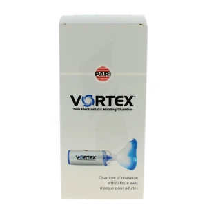 Vortex Chambre Inhalation Avec Masque Adulte 4ans Et +