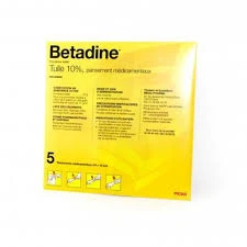 Betadine Tulle 10%, Pansement Médicamenteux