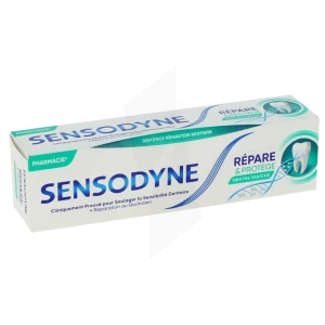 Sensodyne Répare & Protège Pâte Dentifrice Menthe Fraîche 75 Ml