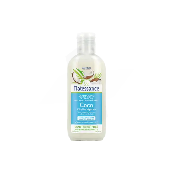 Natessance Coco Shampooing Usage Fréquent 100ml