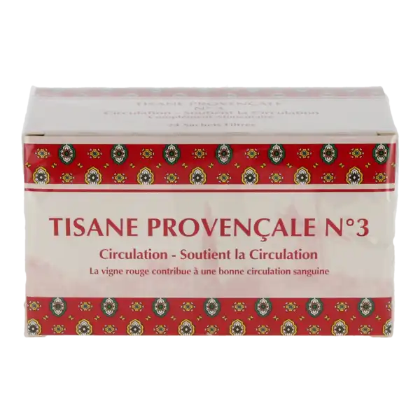 Tisane Provencale N°3 Tis Circulation Rouge 24sach/2g