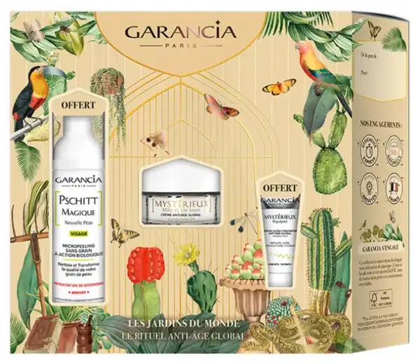 Garancia Les Jardins Du Monde Le Rituel Anti-Âge Global Coffret Noël 2024
