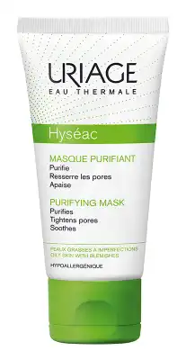 Uriage Hyséac Masque Purifiant T/50ml à BRIÉ-ET-ANGONNES