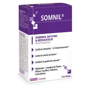 Somnil Sommeil Naturel & Réparateur Gélules B/30 à SAINT-MEDARD-EN-JALLES