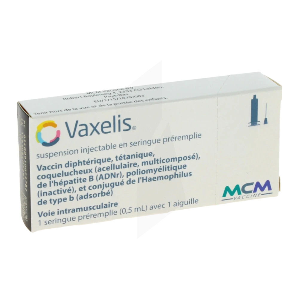 Vaxelis Susp Inj En Seringue Préremplie 1ser/0,5ml+1aig