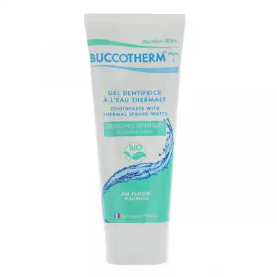 Buccotherm Gel Dentifrice Bio Gencives Sensibles Fluor T/75ml à VILLENAVE D'ORNON