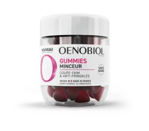 Oenobiol Gummies Minceur Gommes 2pots/60 + Boule De