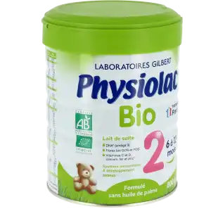 Physiolac Bio 2 Lait Pdre B/800g à Tours