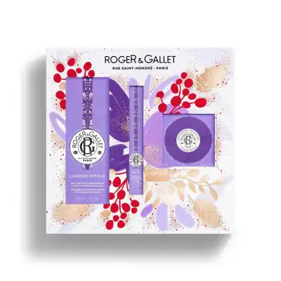 Roger & Gallet Rituel Parfumé Bienfaisant Lavande Royale Coffret à La Ricamarie