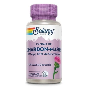 Solaray Chardon-marie 175mg Capsules Végétales B/60