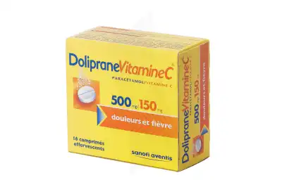 Dolipranevitaminec 500 Mg/150 Mg, Comprimé Effervescent à Ris-Orangis