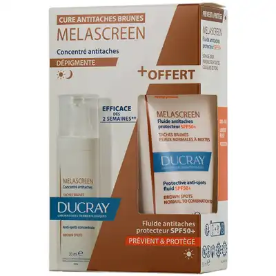 Melascreen Concentré Anti-taches Fl/30ml+fluide Uv à VILLENEUVE-LOUBET