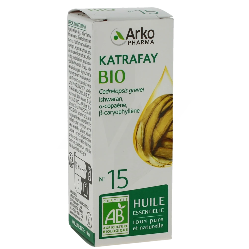 Arkopharma Huile Essentielle Bio N°15 Katafray Fl/10ml