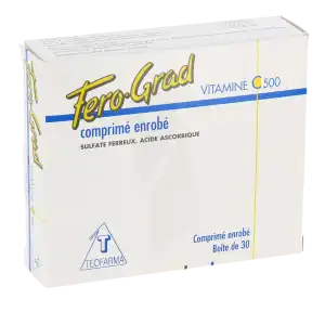 Fero-grad Vitamine C 500, Comprimé Enrobé à Ris-Orangis