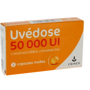 Uvedose 50 000 Ui, Capsule Molle