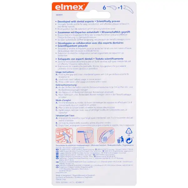 Elmex Brossette Inter-dentaire 2mm B/6
