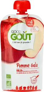 Good Goût Alimentation Infantile Pomme Gala Gourde/120g à LA CRAU