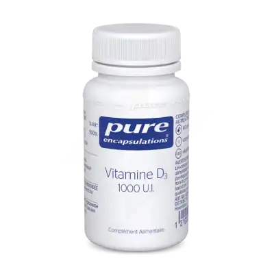 Pure encapsulations Vitamine D3 1000 U.I. Capsules B/60