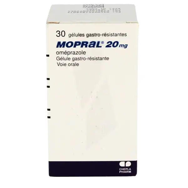 Mopral 20 Mg, Gélule Gastro-résistante