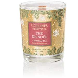 Collines De Provence Bougie Parfumée Thé De Noël 75g