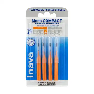 Inava Brossettes Mono Compact Orange 1,2mm ISO3 B/4
