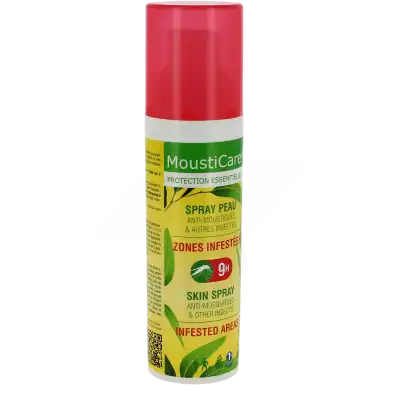 Mousticare Protection Naturelle Spray Peau Zones Infestees, Spray 75 Ml à BIGANOS