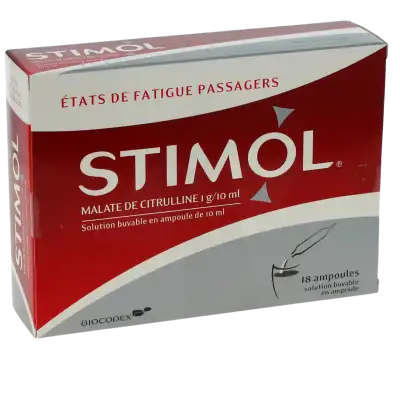 STIMOL 1 g/10 ml, solution buvable en ampoule