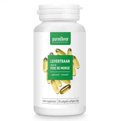 Purasana Huile De Foie De Morue 270mg Capsules B/120 à ROCHEMAURE