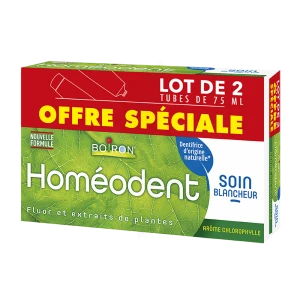 Boiron Homéodent Soin Blancheur Dentifrice 2t/75ml