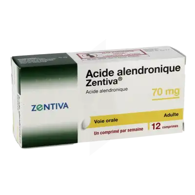 Acide Alendronique Zentiva 70 Mg, Comprimé à SAINT-PRIEST