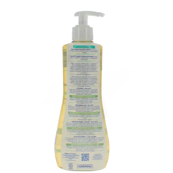 Mustela Stelatopia Huile Lavante à L’oléodistillat De Tournesol Bio 500 Ml