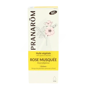 Pranarom Huile Végétale Rose Musquée 50ml