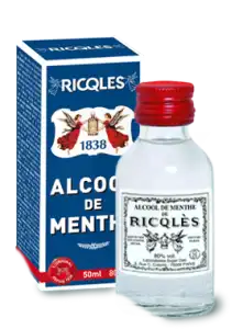 Ricqles 80° Alcool De Menthe 50ml à SAINT-SAENS