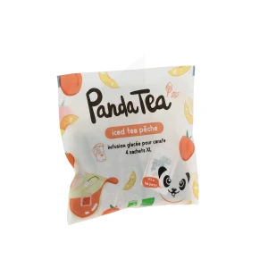 Panda Tea Iced Tea Peche Tisane Xxl 4 Sachets