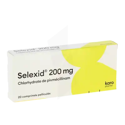 SELEXID 200 mg, comprimé pelliculé