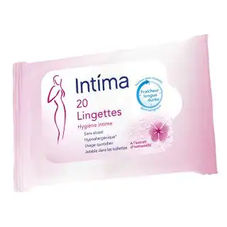 Intima Gyn'Expert Lingettes Hamamélis Paquet/20