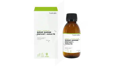 Santalis Sirop Gorge Enfant Adulte He Fl/125ml Verre Doseur à Frouzins