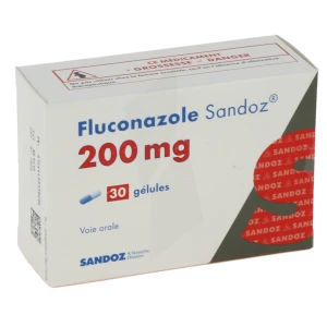 Fluconazole Sandoz 200 Mg, Gélule