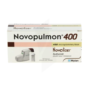 Novopulmon Novolizer 400 Microgrammes/dose, Poudre Pour Inhalation