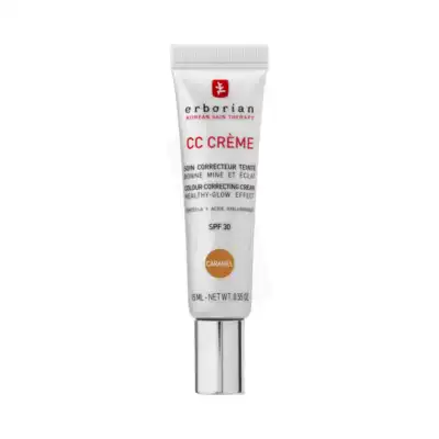 Erborian Cc Creme Spf30 Crème Soin Correcteur Caramel Tube De 15 Ml à AUDENGE