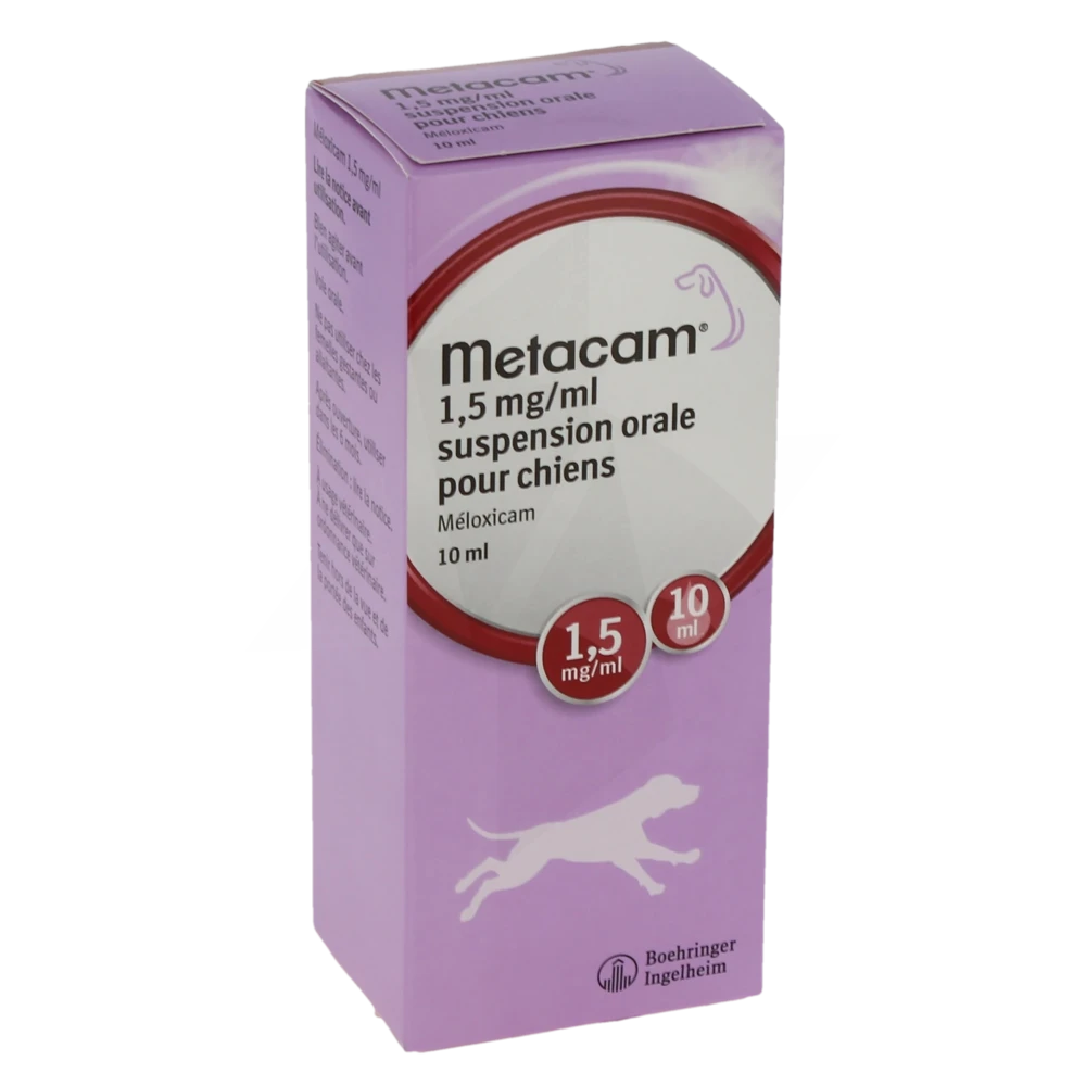 Metacam 1,5 Mg/ml Suspension Orale Pour Chiens, Suspension Buvable