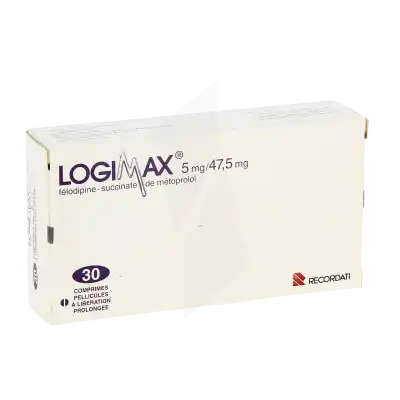 Logimax 5 Mg/47,5 Mg, Comprimé Pelliculé à Libération Prolongée à STRASBOURG
