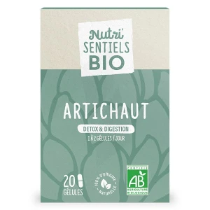 Nutrisanté Nutrisentiels Bio Artichaut Gélules B/20