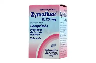 Zymafluor 0,25 Mg, Comprimé à BU
