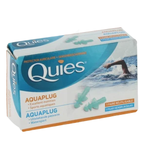 Quies Protection Auditive Aquaplug 1 Paire