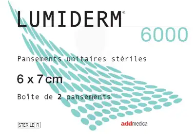 Lumiderm 6000, 6 Cm X 7 Cm, Bt 2 à Bordeaux