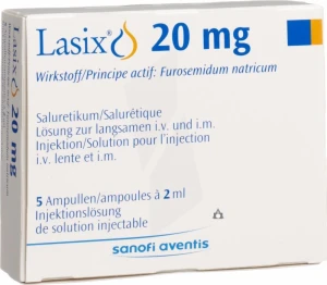 Lasilix 20 Mg/2 Ml, Solution Injectable En Ampoule