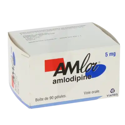 AMLOR 5 mg, gélule