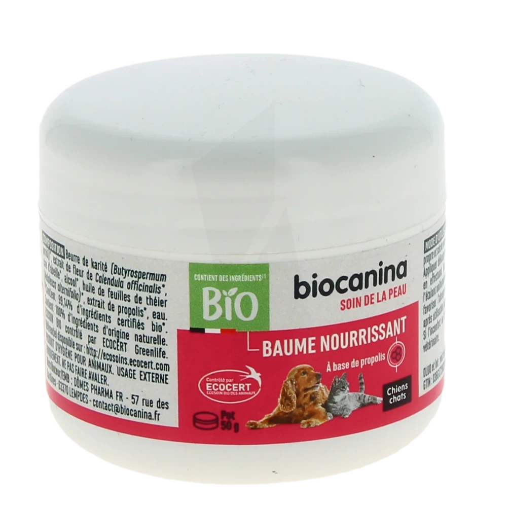 Biocanina Baume Nourrissant Pot De 50 G
