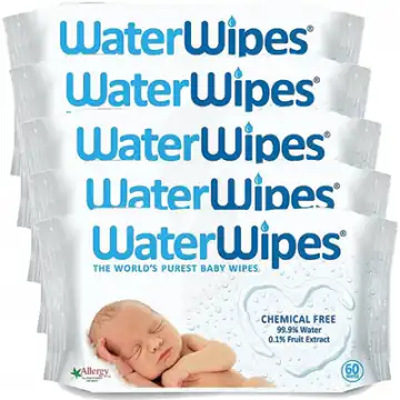 Waterwipes Lingette nettoyante bébé 5*B/60